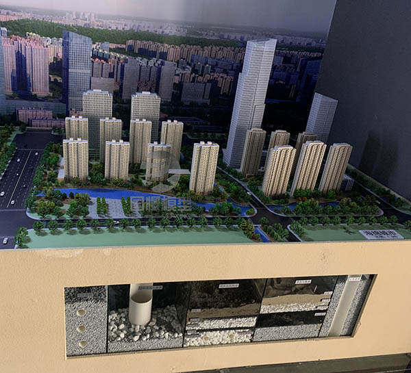 汉源县建筑模型